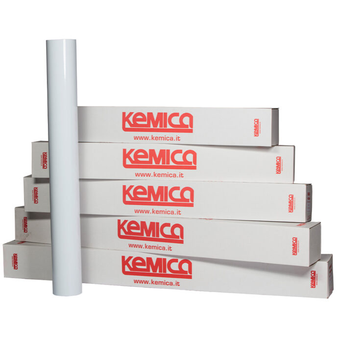 Kemica Beyaz Dijital Baskı Folyosu 0.80Mic